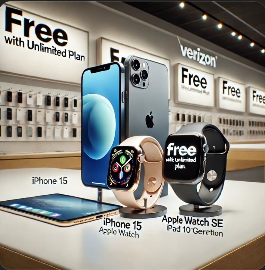 Verizon Apple Phone and Watch Deal